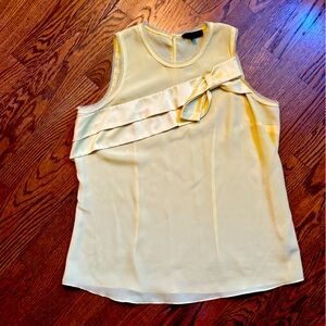 The Limited yellow blouse with bow